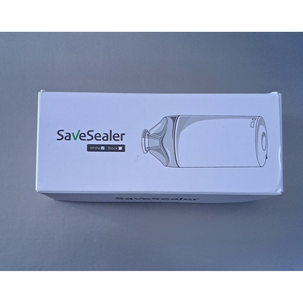 SaveSealer Handheld Vacuum Sealing Machine Rechargeable‎ Portable Food Sealer